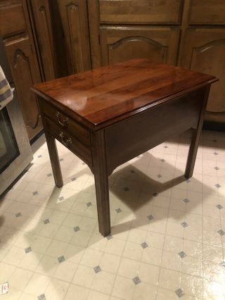 Solid Cherry Stickley End Table In. 10