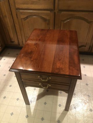 Solid Cherry Stickley End Table In. 8