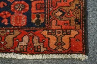 antique Geometric Wool Hand Knotted Oriental Turkish Vintage Area Rug 3