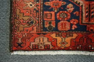 antique Geometric Wool Hand Knotted Oriental Turkish Vintage Area Rug 4