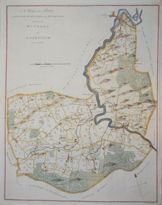 Kent - The Hundred Of Rochester & Larkenfield - Hasted 