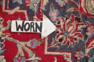 Traditional Persian Design Area Rug Handmade Wool Oriental Floral Carpet 10 x 13 11