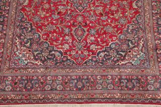 Traditional Persian Design Area Rug Handmade Wool Oriental Floral Carpet 10 x 13 3