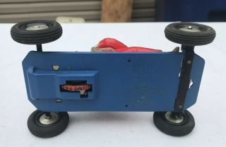 Vintage Schuco Go - Kart Red Micro Racer Tin Toy W/Original Key & Box Wow EX, 9