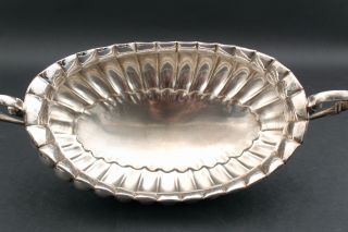 Large Antique Exceptional 19thC Hallmarked Silver,  Center Fruit Bowl,  NR 7