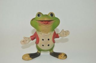 Rare Vtg 1948 Ed Mcconnell Rempel Froggy The Gremlin Rubber Frog Squeaky Toy