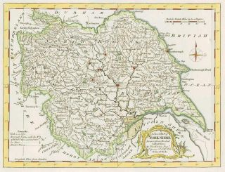 1764 Antique Map - Yorkshire By Thomas Kitchin Hand Coloured (43)