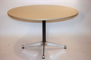 Ray And Charles Eames Mid - Century Modern Contract Base Dining / Work Table
