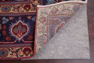 Vintage Geometric SCARLET Persian Oriental Area Rug Hand - Knotted Oriental 8x11 12