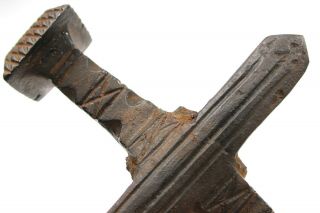 Ancient Rare Authentic Viking Kievan Rus Medieval Iron Battle Axe Beak 12 - 14 AD 10
