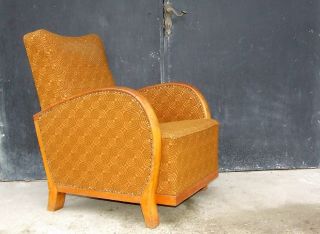 Art Deco Armchairs,  Club Chairs,  Cocktail Chairs.  1920s Vintage Antique. 3