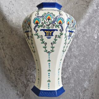 Lenox Belleek Hand - Painted 11 1/2” Vase,  Ca.  1910