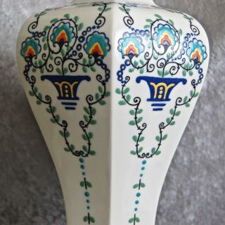 Lenox Belleek Hand - painted 11 1/2” Vase,  Ca.  1910 4