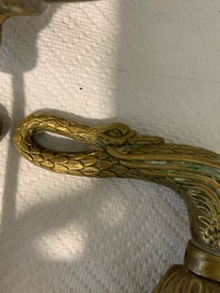 Sherle Wagner Brass Swan Faucet Sink Fixtures (Rare) 8