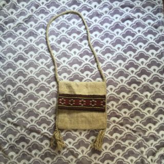 Vintage Alaskan Eskimo Hand Made Bag Purse Satchel