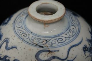 VERY INTERESTING CHINESE MING / YUAN STYLE DRAGON VASE - UNUSUAL EXAMPLE - RARE 8