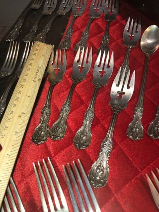 60 OLD STERLING SILVER REED BARTON FRANCIS 1 FLATWARE 7 Pounds 3210 Grams 6