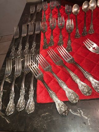 60 OLD STERLING SILVER REED BARTON FRANCIS 1 FLATWARE 7 Pounds 3210 Grams 8