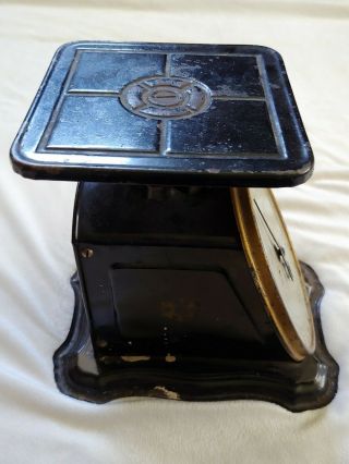 VINTAGE COLUMBIA FAMILY SCALE LANDERS FRARY & CLARK 24 LB.  BRITAIN CONN. 3