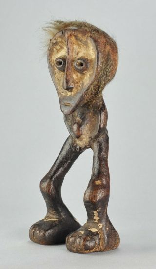 LEGA African Tribal ART rare Iginga wooden statue of Kakulu Bwami cult Congo 5