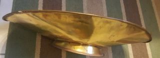 Large Antique General Store Brass Scale Pan Scoop Candy Hardware Tray 21 