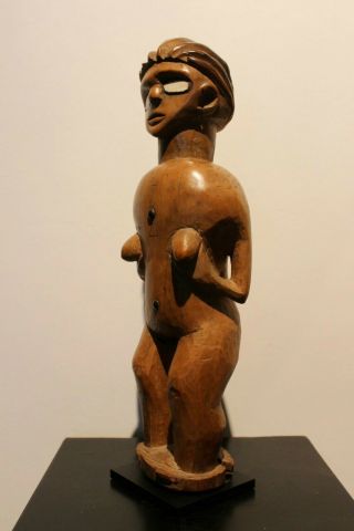 CONGO BRAZZAVILLE old african female figure ancien statued ' afrique VUVI Gabon 2