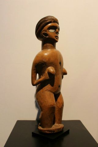 CONGO BRAZZAVILLE old african female figure ancien statued ' afrique VUVI Gabon 6