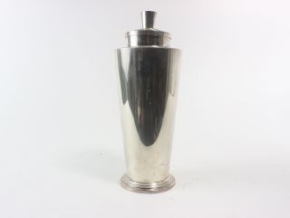 International Sterling Co.  1927 Silver Cocktail Martini Shaker