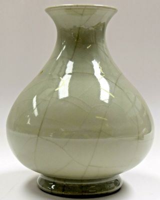 chinese porcelain vase yongzheng mk & period yuhuchumping ge type qing china 2