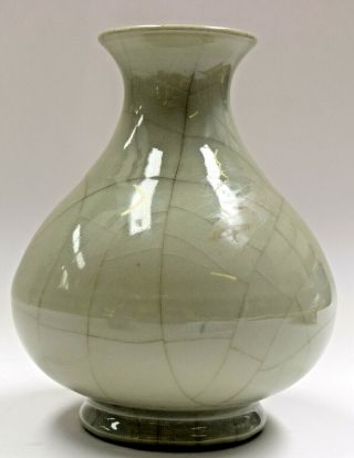 chinese porcelain vase yongzheng mk & period yuhuchumping ge type qing china 3