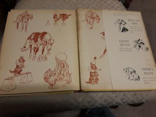 RARE ' 3 Rings: A Circus Book ' 1938 by Paul Brown IN 9