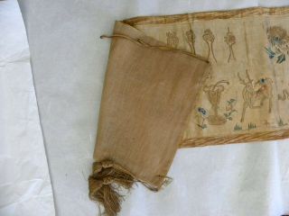 Qing dynasty textile - worn but 2