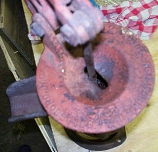 Antique Cast Iron Hand Water Pump,  old well pumpGOLDSBORO,  N.  C.  Wayne AGL Work s 8