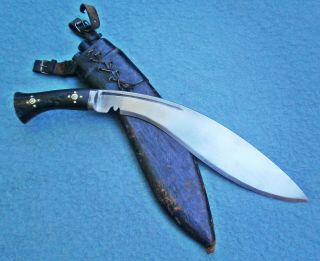 Antique Ww2 Indian Made Kukri Knife Asian Dagger Nepalese Sword Tribal Machete