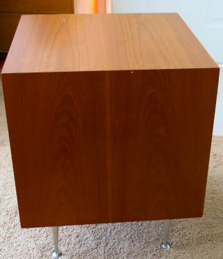 George Nelson for Herman Miller Teak Thin Edge Side Table or Nightstand - 1960 ' s 7