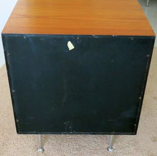 George Nelson for Herman Miller Teak Thin Edge Side Table or Nightstand - 1960 ' s 9