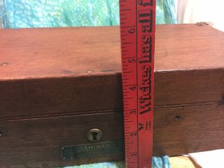 Vintage 1949 Gurley Weights And Balancing Scale In Wood Box 8