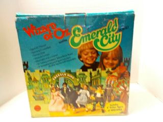 Vintage 1970 ' s Wizard of Oz MEGO EMERALD CITY PLAY SET Complete 12