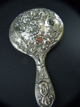 Gorgeous Antique Art Nouveau Silver 