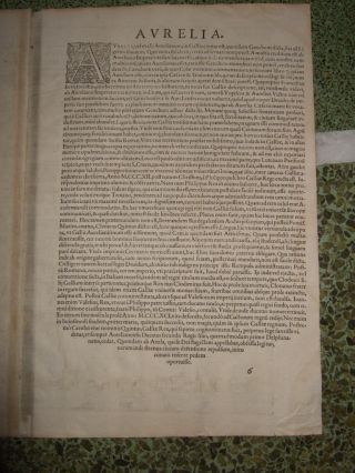 1581,  XL - BRAUN,  HOGENBERG,  MAP,  ORLEANS[AURELIA],  LOIRE,  FRANCE,  FRANKREICH,  FRANCIA 6