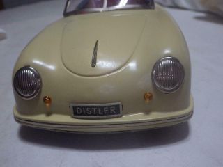 Distler Electromatic 7500 (Germany) Lt Tan (Repaint) Porsche 356 Cabrio Tin 1:15 2