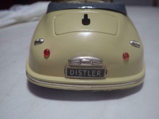 Distler Electromatic 7500 (Germany) Lt Tan (Repaint) Porsche 356 Cabrio Tin 1:15 6