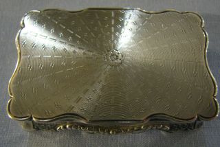 Nathaniel Mills Sterling Silver Snuff Box,  1847 - ' 48 2