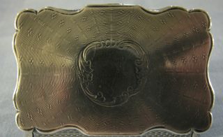 Nathaniel Mills Sterling Silver Snuff Box,  1847 - ' 48 4