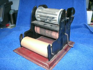 1900 Automatic Rotary Cylinder Printing Press 2 By Cincinnati Time Recorder Co.