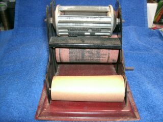 1900 AUTOMATIC ROTARY CYLINDER PRINTING PRESS 2 BY CINCINNATI TIME RECORDER CO. 6