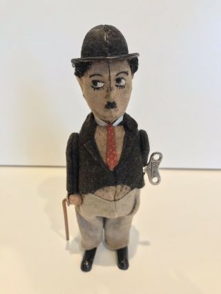Schuco Charlie Chaplin Clockwork Wind Up Toy