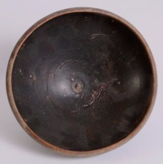 Fine Ancient Greece Greek Apulian Blackware Pottery Pedestal Bowl ca.  350 B.  C. 2