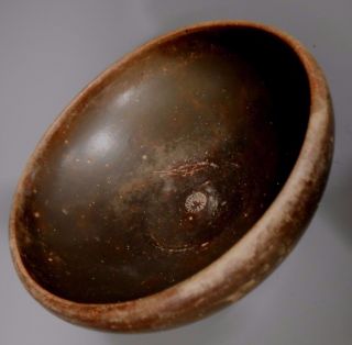 Fine Ancient Greece Greek Apulian Blackware Pottery Pedestal Bowl ca.  350 B.  C. 6