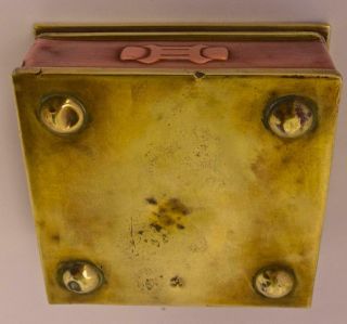 Secessionist Art Nouveau Copper & Brass Box,  likely A E Jones 2
